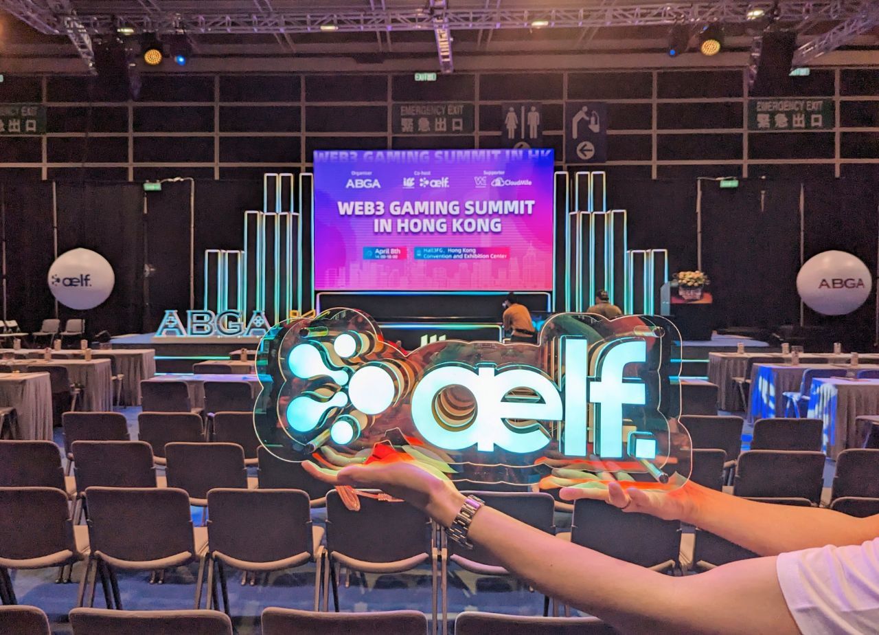 aelf at Web3 Gaming Summit in Hong Kong