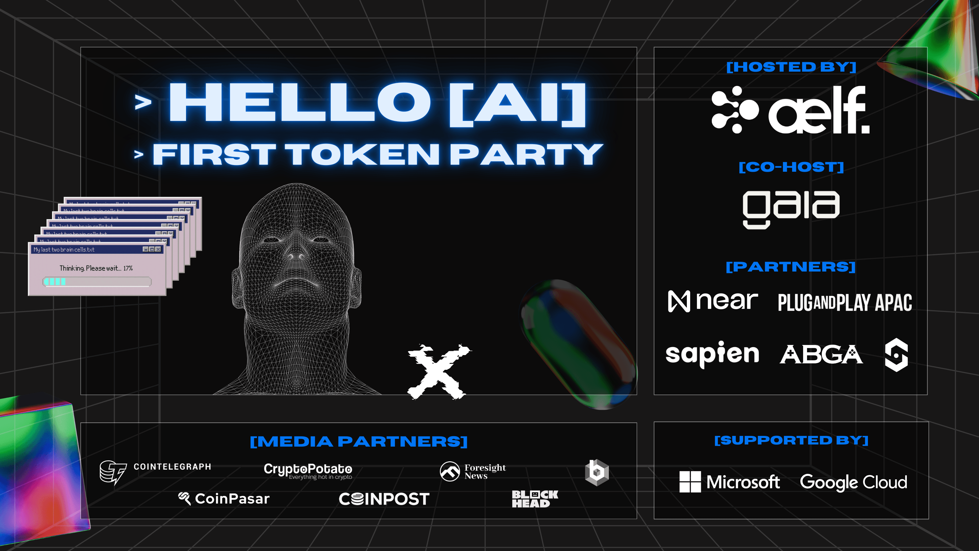 aelf presents AI-themed party Hello [AI]
