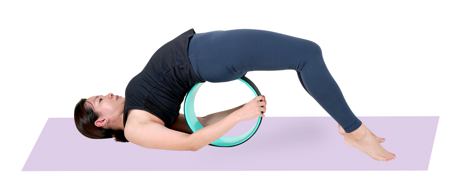Wheel Yoga for Pain Relief for Working Women Asana International