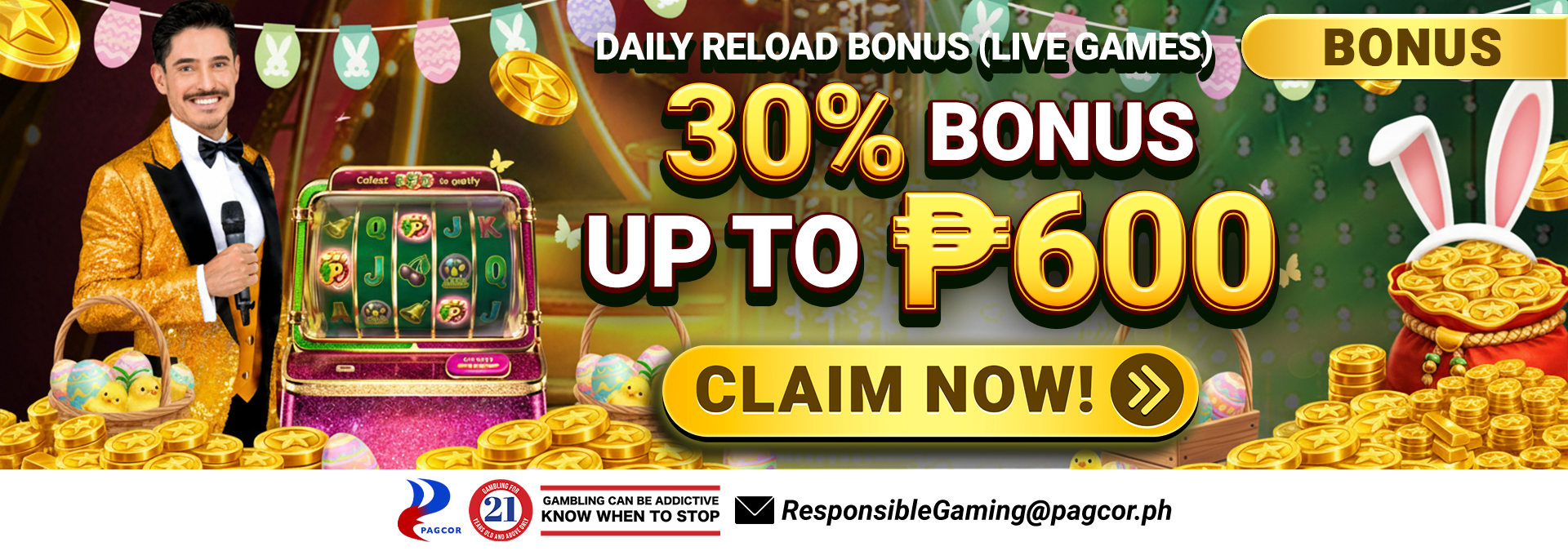 30% Daily Deposit (Live Games)