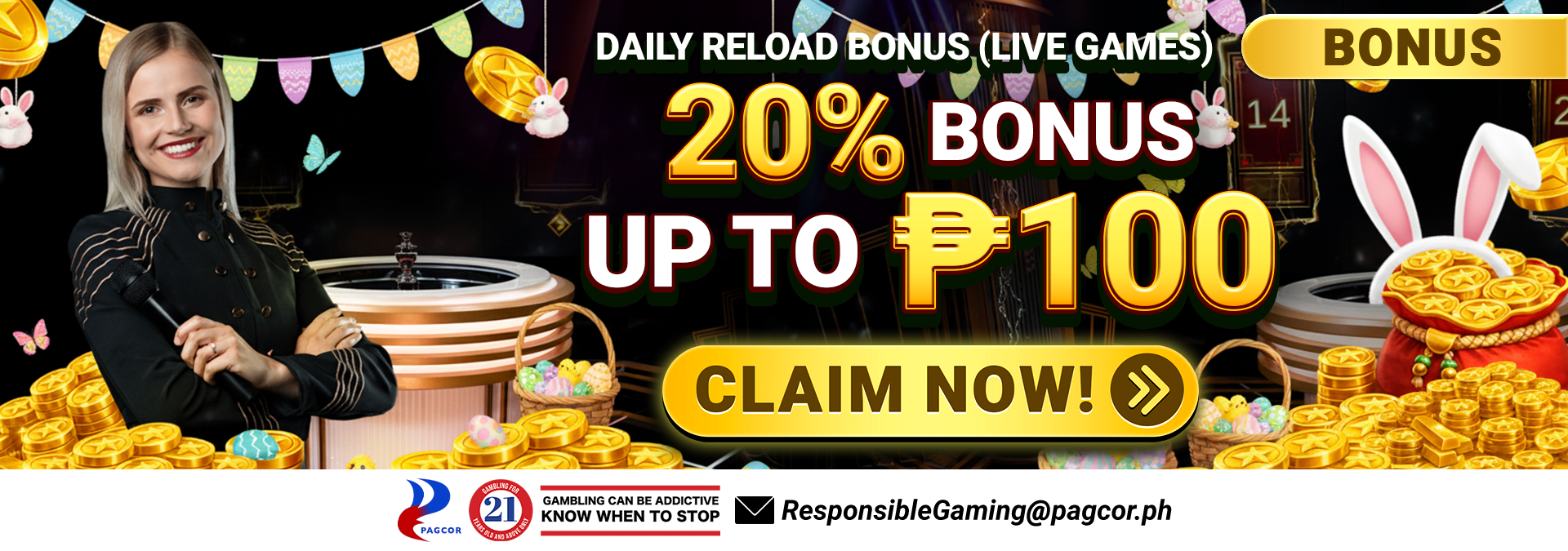 20% Daily Deposit (Live Games)