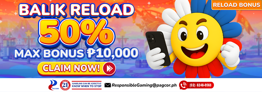 Balik Reload 50%-