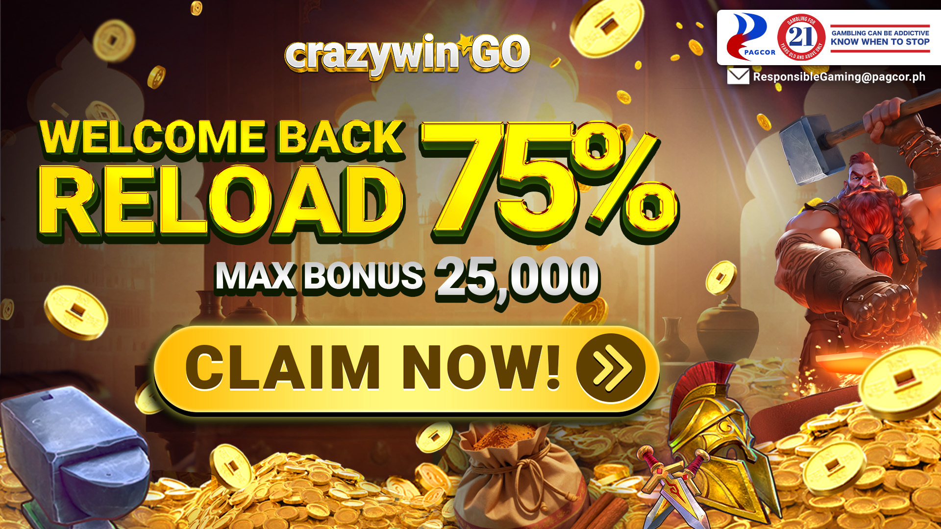 Welcome Back Reload 75%