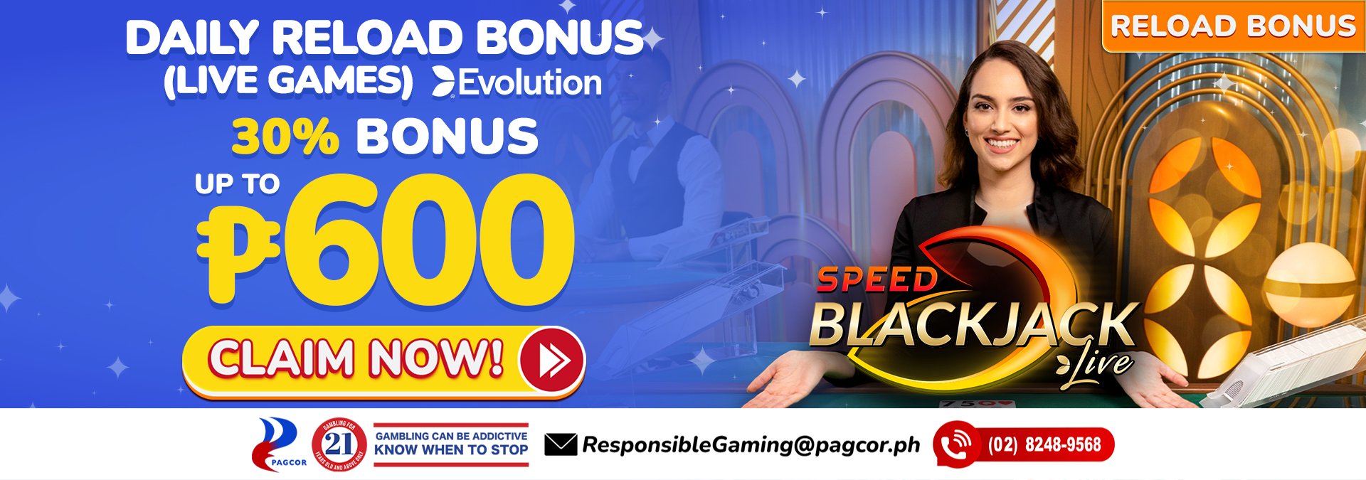 30% Daily Deposit (Live Games)