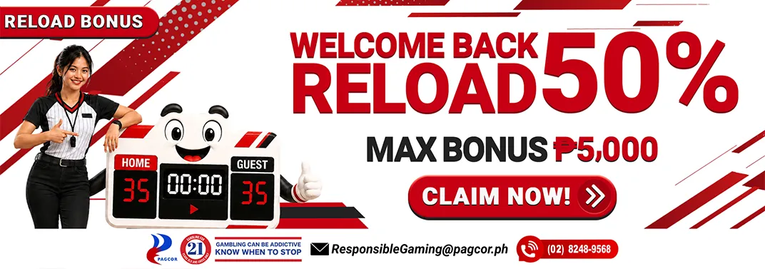 Welcome Back Reload 50%