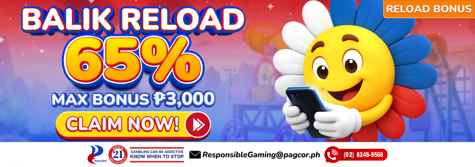 Balik Reload 65%