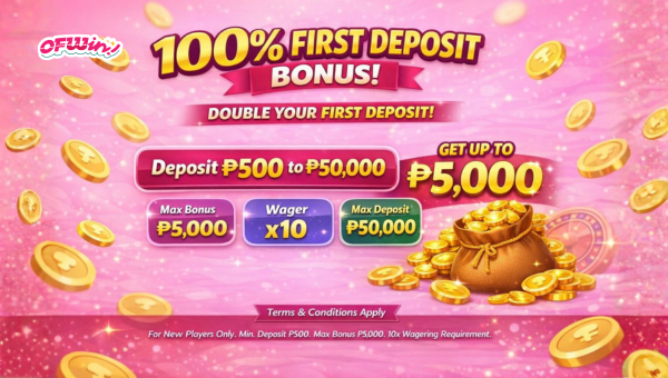 DOUBLE YOUR FIRST TIME DEPOSIT