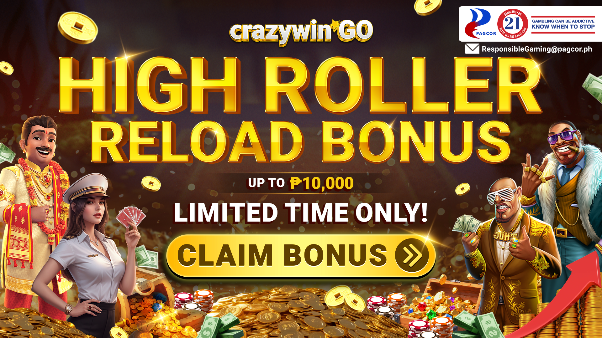 High Roller Reload Bonus