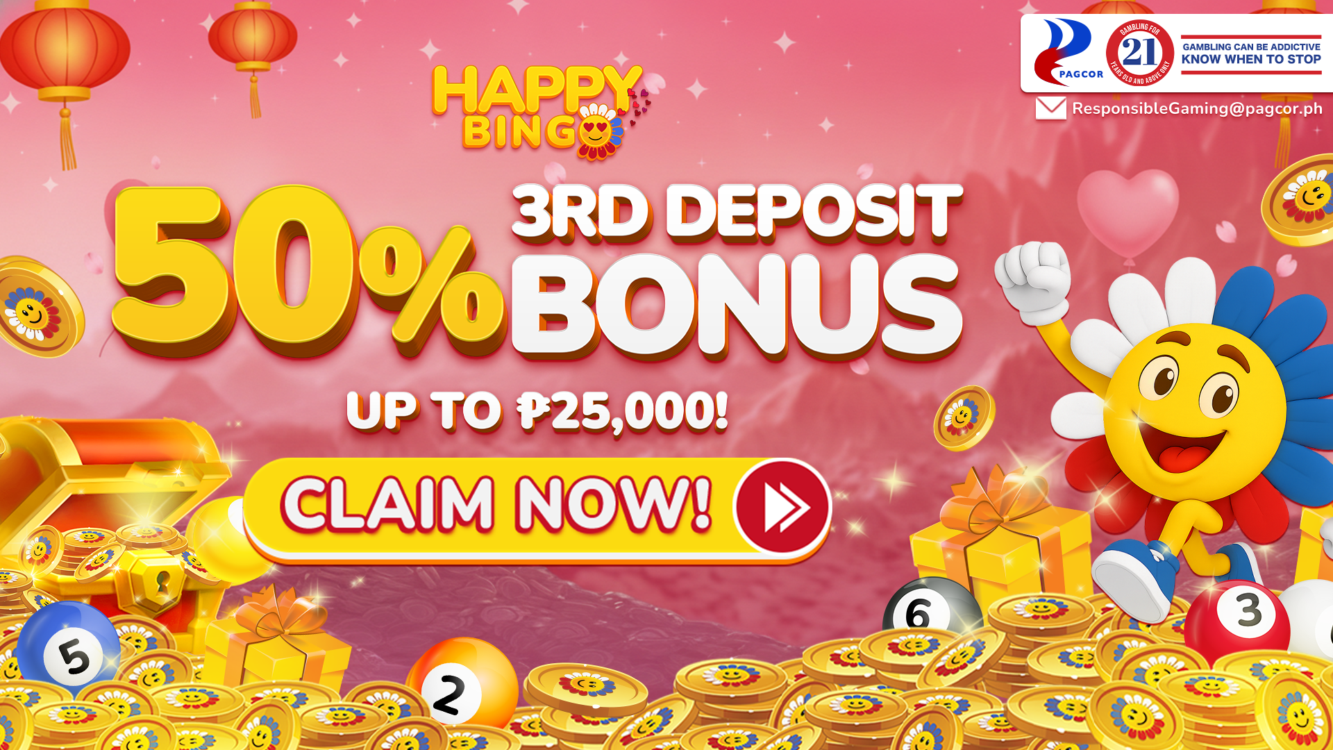 3rd Deposit Bonus!