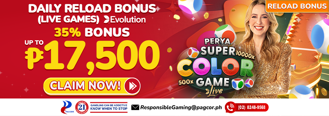 35% Daily Deposit! (Live Games)