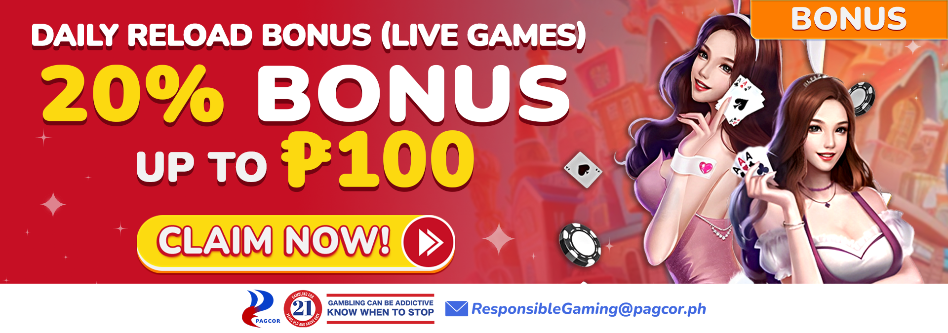 20% Daily Deposit (Live Games)