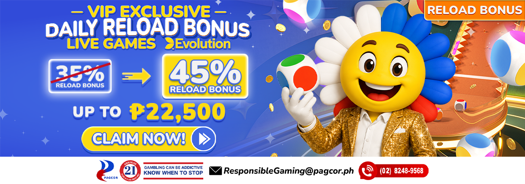 VIP - 45% Daily Deposit! (Live Games)