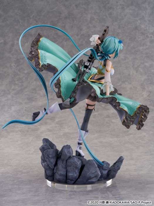 CyberZ 1/7 PVC Figure Sinon -Crystal Dress Ver. (Sword Art Online