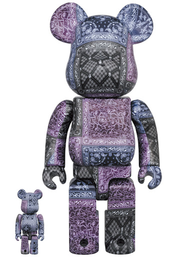 その他 BAPE BLACK BANDANA BE@RBRICK 100%&amp;400% BAPE® BLACK BANDANA BE@RBRICK – us.bape.com