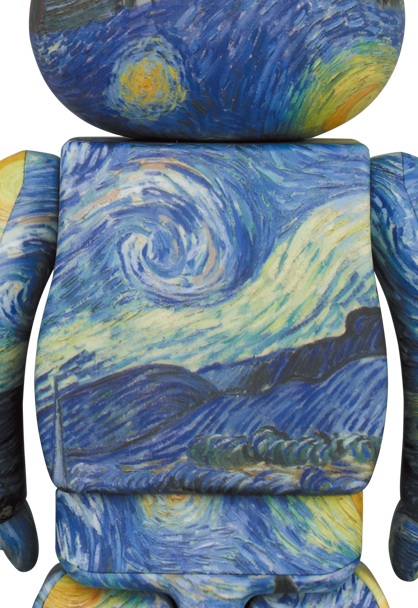 Medicom Be@rBrick BearBrick 梵高星夜Vincent van Gogh The