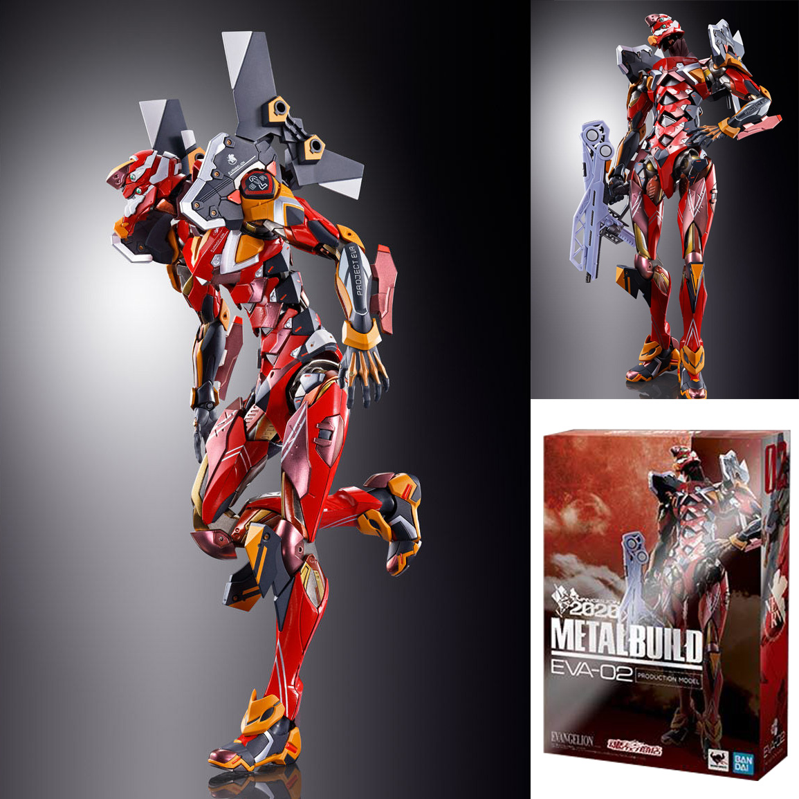 【新品未開封】L BUILD EVA-02 METAL BUILD EVA 02 | Anime | UpNext