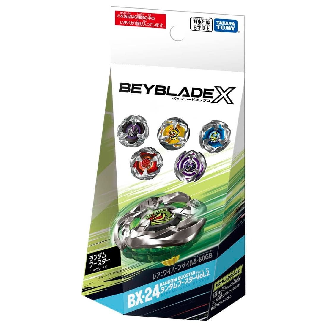 Takara Tomy 爆旋陀螺X Beyblade X BX-24 隨機陀螺Vol.2 (隨機1款) | Yasu…