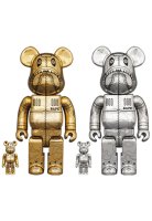 BE@RBRICK SORAYAMA × BAPE(R) CAMO SHARK Bearbrick x BAPE x Hajime Sorayama Camo Shark 1000% 'Silver