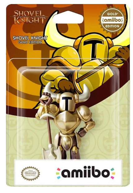 アミーボ ショベルナイト ゴールドエディション Shovel Knight Amiibo Gold Edition - EU Version