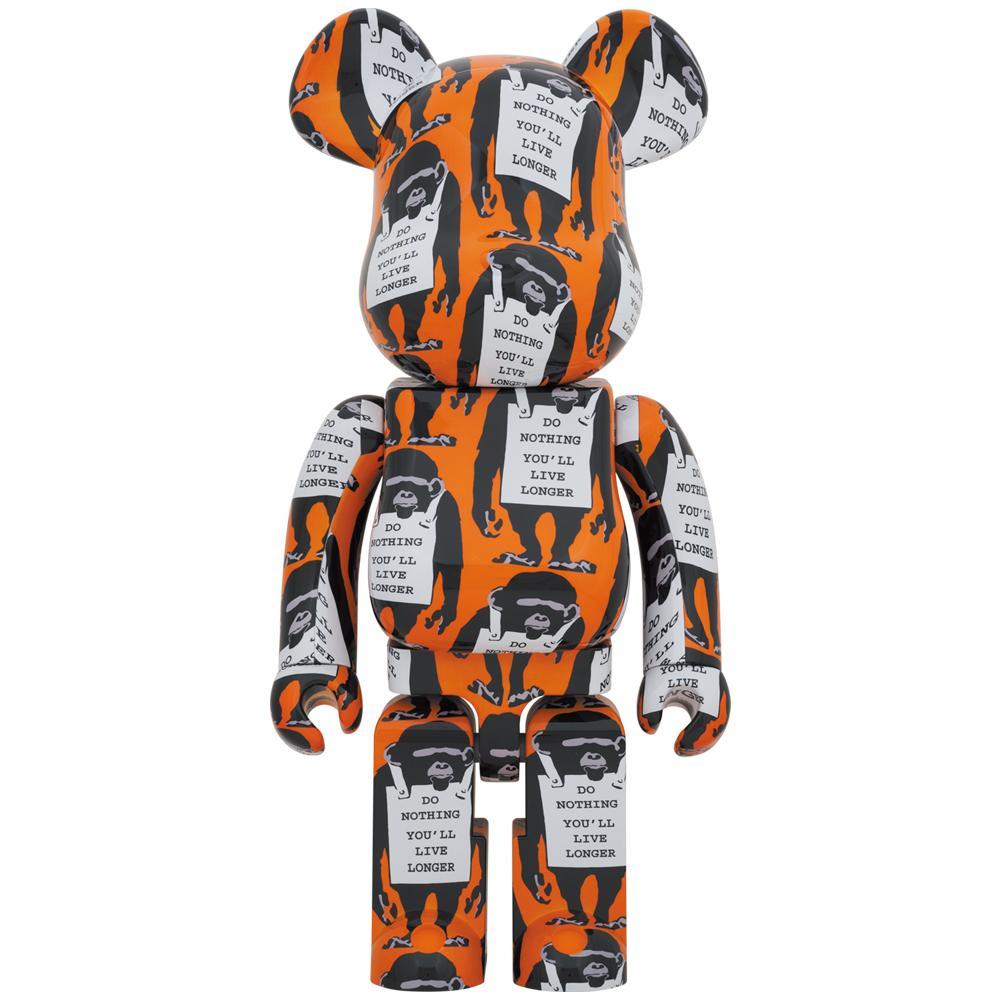 その他 MEDICOM TOY - BE@RBRICK BAPE(R)BLACK BANDANA Medicom Be@rBrick BearBrick Bape Black Bandana 100% & 400