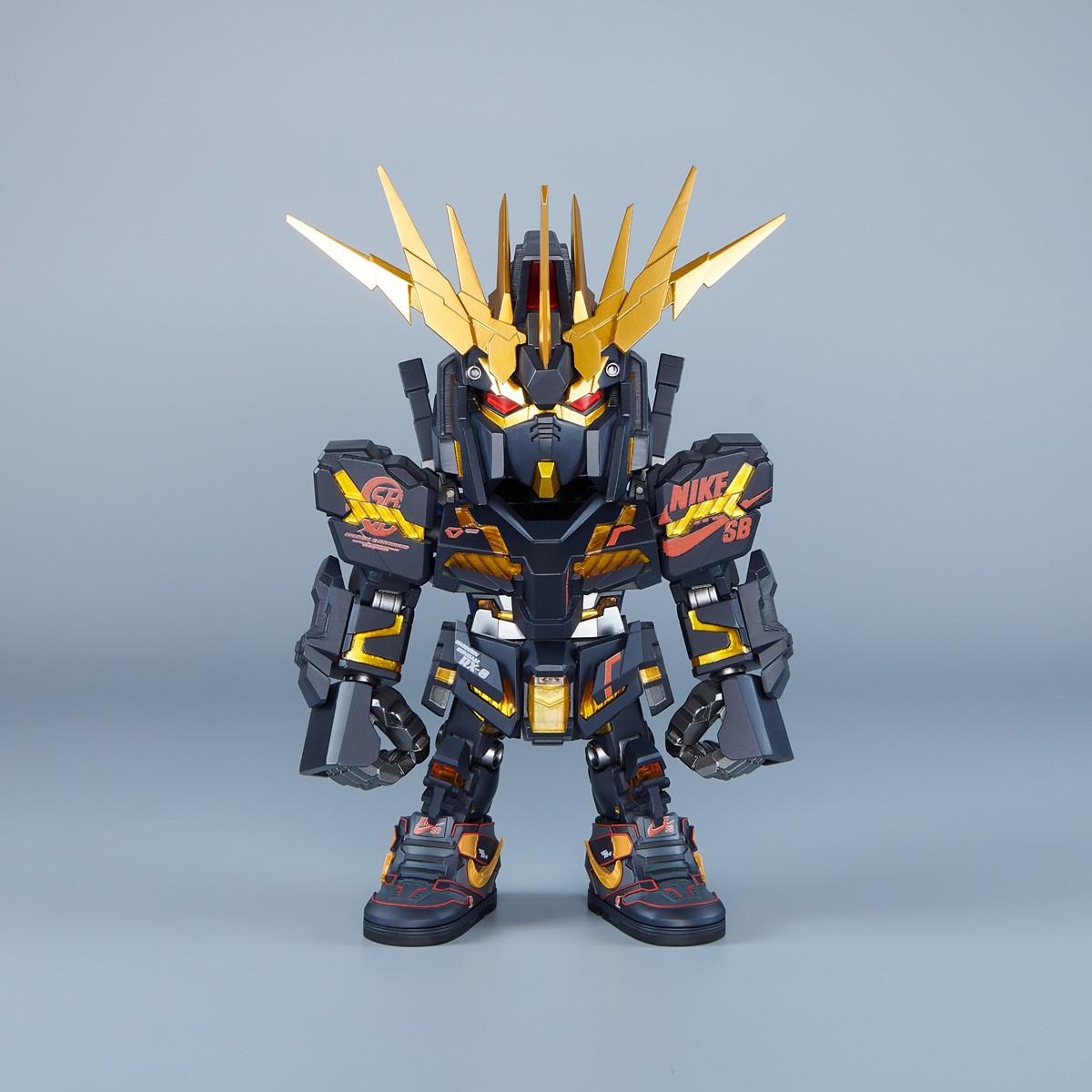 Bandai QMSV Unicorn Gundam & Banshee (Destory Mode) Ver.NIKE SB 