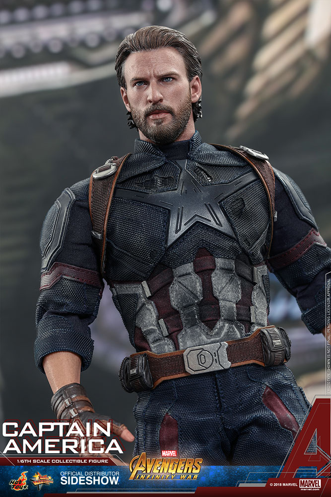 Hot Toys MMS480 Avengers 3 : Infinity War Captain America S…