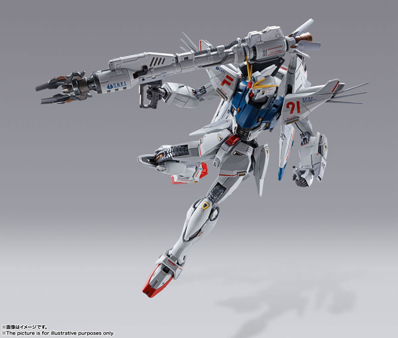 Bandai METAL BUILD Gundam F91 CHRONICLE WHITE Ver. 