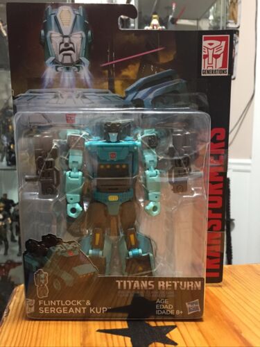 Hasbro Transformers Generations Titans Return Deluxe Kup E Flintlock
