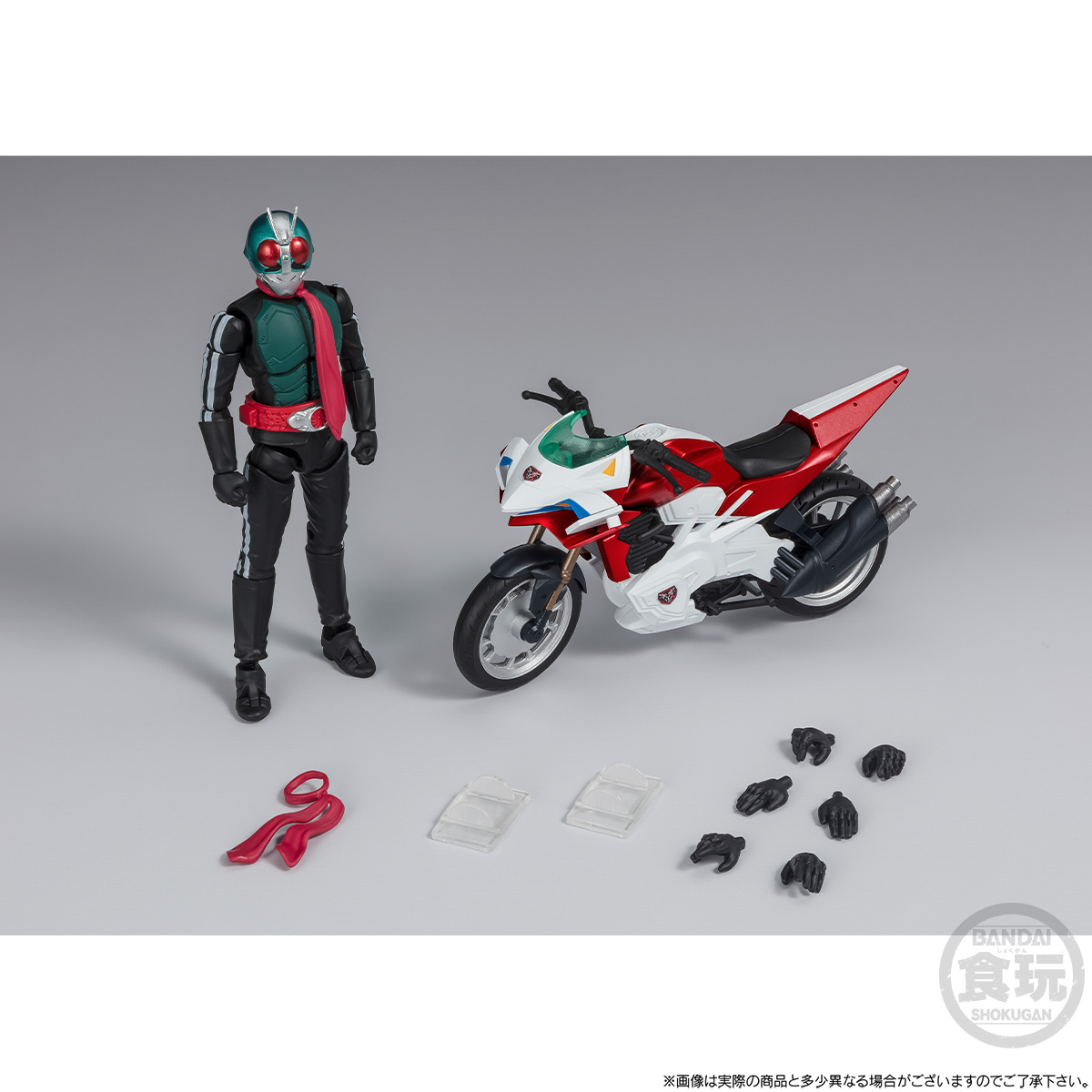 Bandai 掌動ShoDo-XX 幪面超人No.2+12號& 新旋風號Set(新. 幪面超人