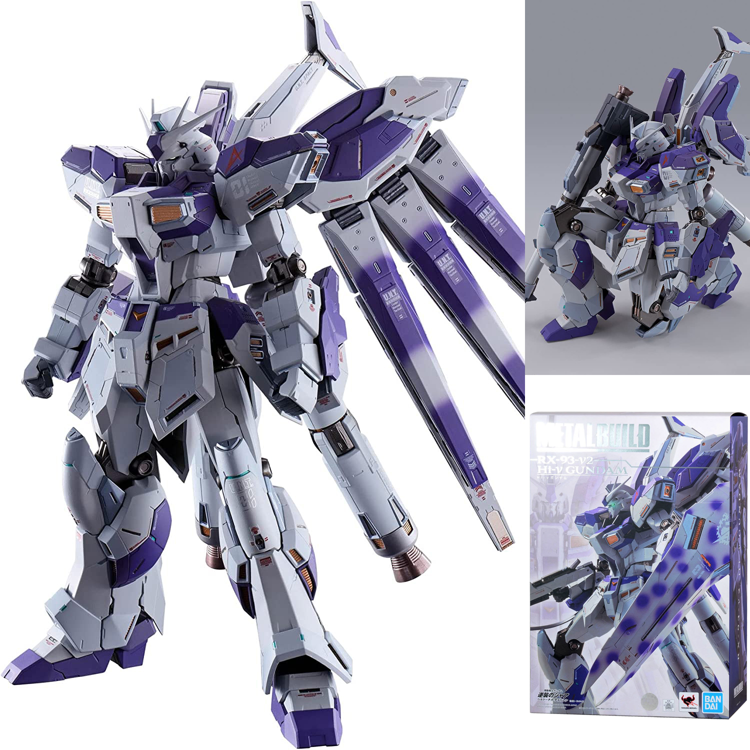 Bandai METAL BUILD RX-93-V2 Hi-v Hi Nu Gundam (馬沙之反擊