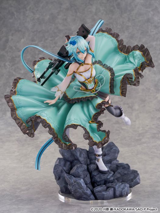 CyberZ 1/7 PVC Figure Sinon -Crystal Dress Ver. (Sword Art Online