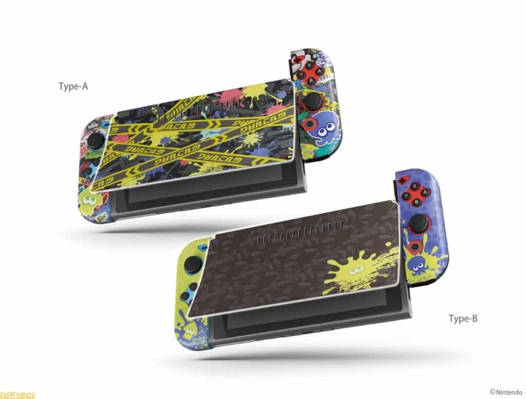 Nintendo Switch Splatoon 3 TPU Protector Set Collection