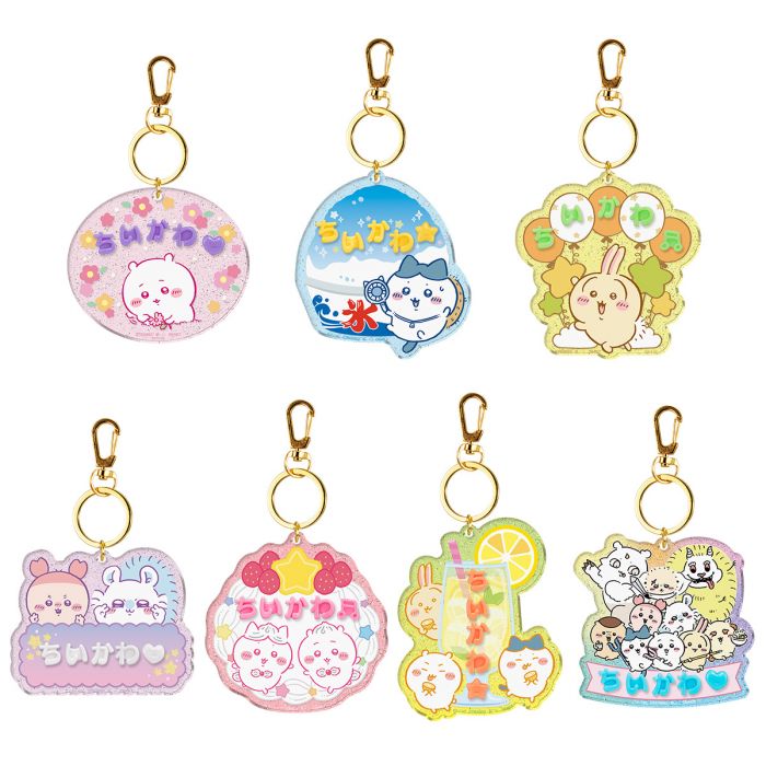 Bandai Candy Toys - Chiikawa Deco Name Charms (Original Box of 12