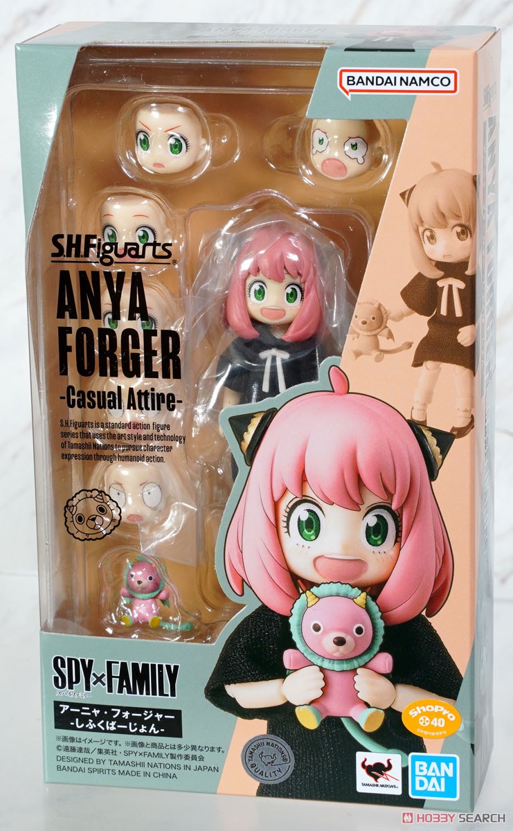 Bandai S.H.Figuarts Anya Forger (Casual Attire) (SPY×FAMILY
