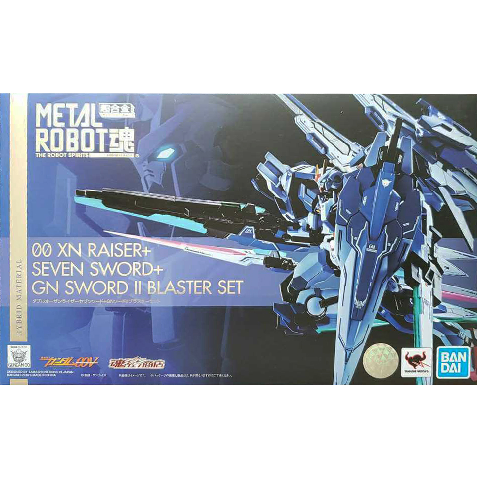 Bandai Metal Robot 魂00 XN Raiser + Seven Sword + GN Sword II