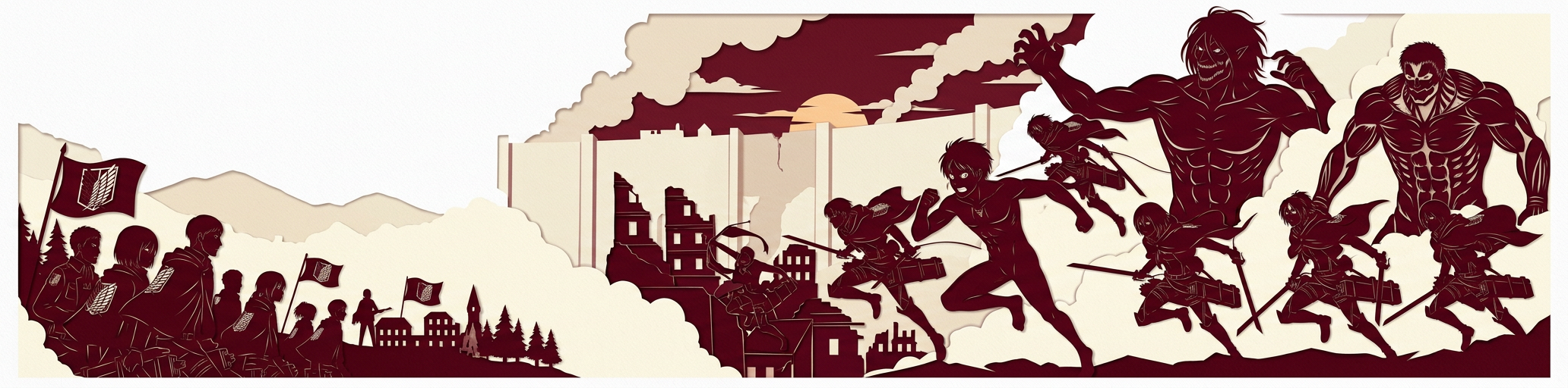 Attack on Titan key visual