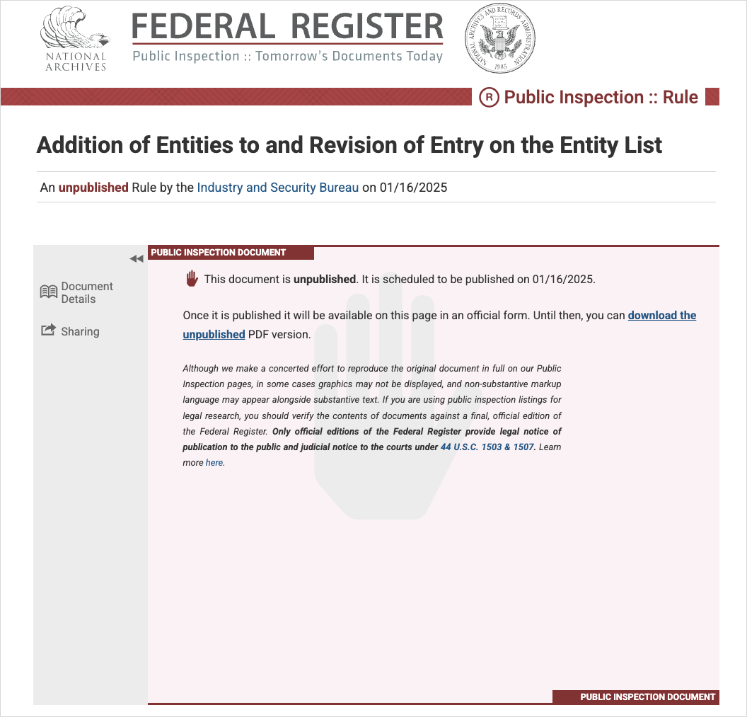 刚刚,智谱AI被美国列入实体清单了。。。