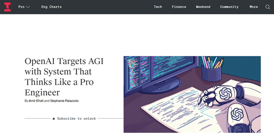 OpenAI正开发编程AI Agent,相当于6级工程师