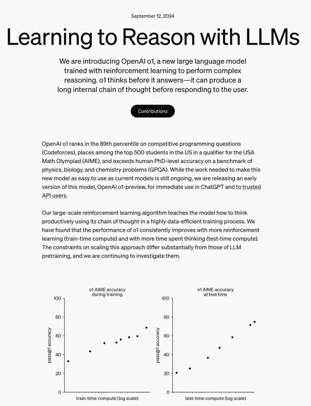 万字长文解析OpenAI o1 Self-Play RL技术路线