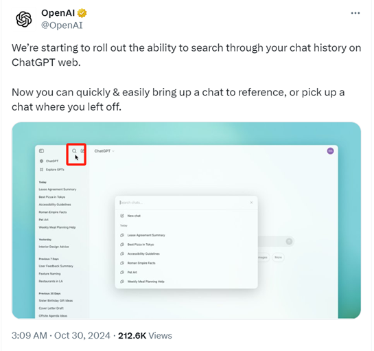 刚刚,ChatGPT新增重磅功能!能打造自己的聊天数据库了