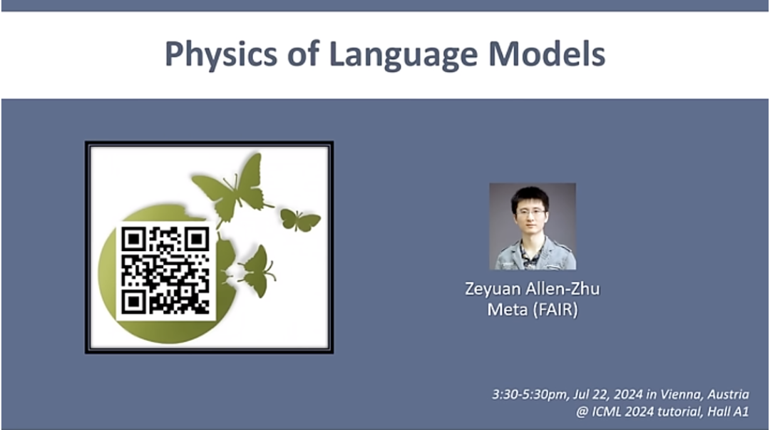 The theory of LLMs｜朱泽园ICML演讲整理