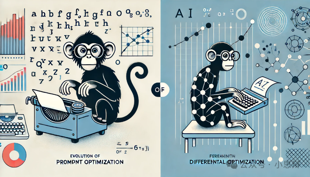 进化中的AI提示优化:从猴子打字到微分优化