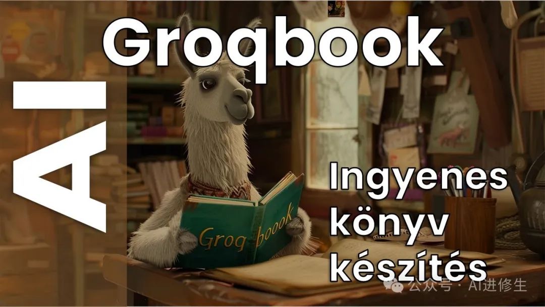 AI Vs 作家？Groqbook: AI写书神器，使用 Groq 和 Llama3 几秒生成一本完整的书籍！