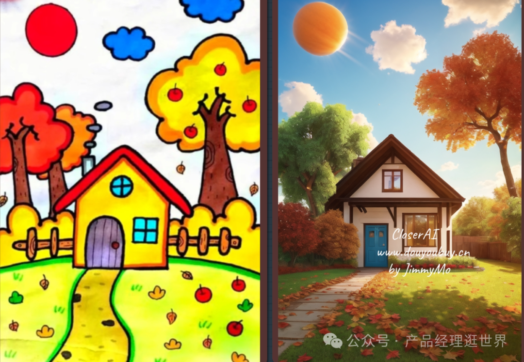 用comfyUI疯狂改画儿童手绘,重现儿童眼中的世界,让儿童艺术在屏幕前绽放