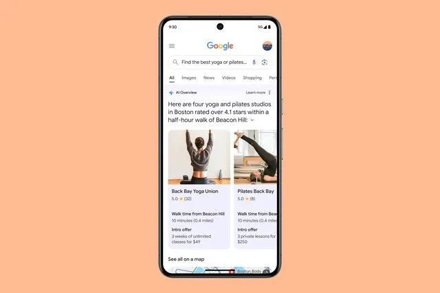 谷歌重新设计搜索引擎:全程AI加持,从“AI概览”到自动分类