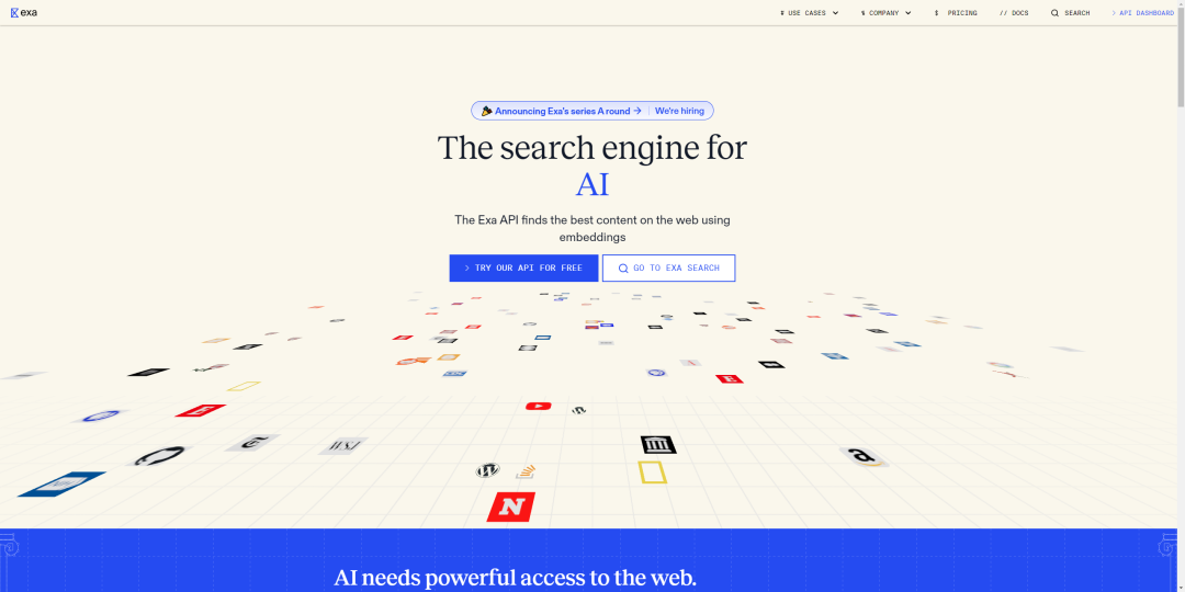 Exa.ai：人工智能搜索引擎