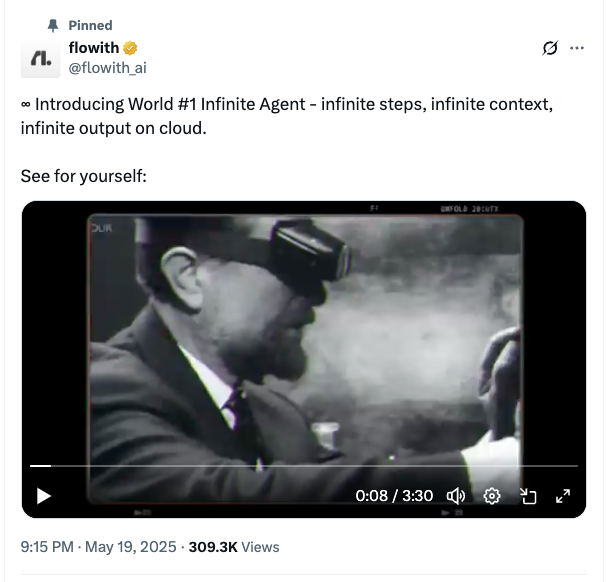 无限上下文、无限推理、无限输出，这个AI凭什么敢说"无限"？｜ Flowith 详细体验实测