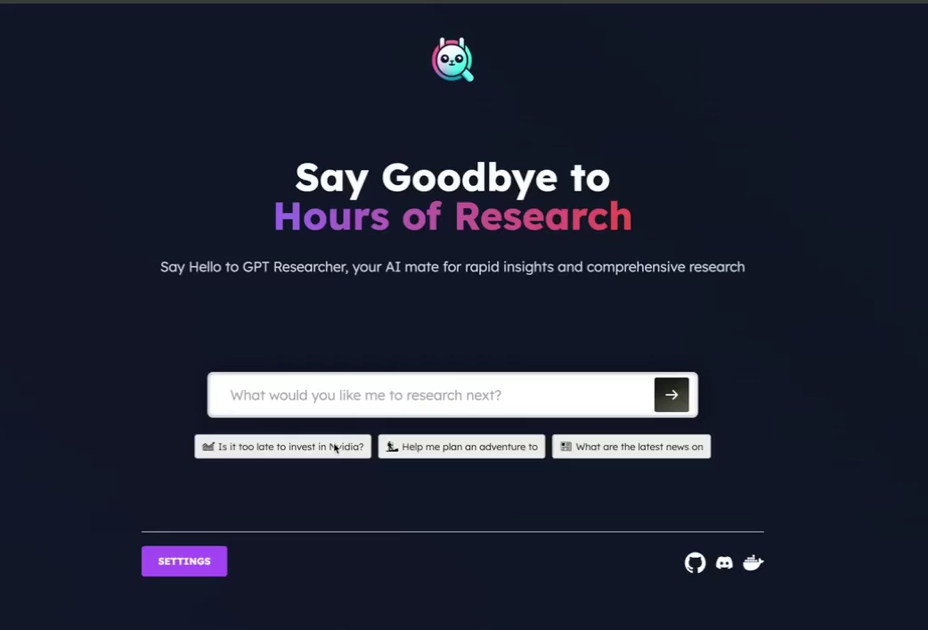 14.4K+ Star！GPT Researcher：一个基于AI的智能研究助手