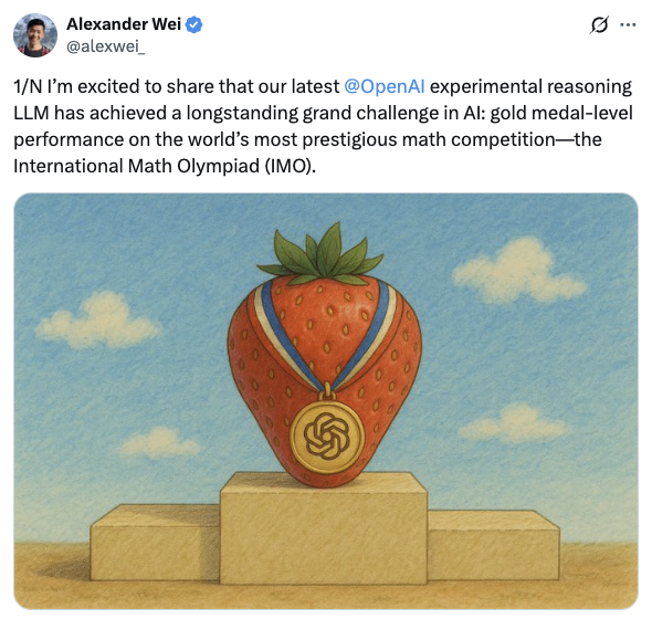 从IMO金牌到GPT-5：OpenAI如何用一场“技术营销”重新定义AI推理？