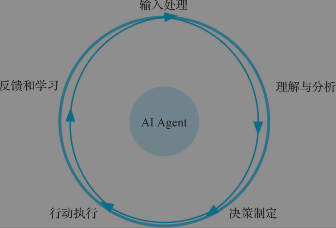 【Agent专题】Agent工作原理:Agent的5个关键阶段:输入处理、理解与分析、决策制定、行动执行以及反馈和学习。
